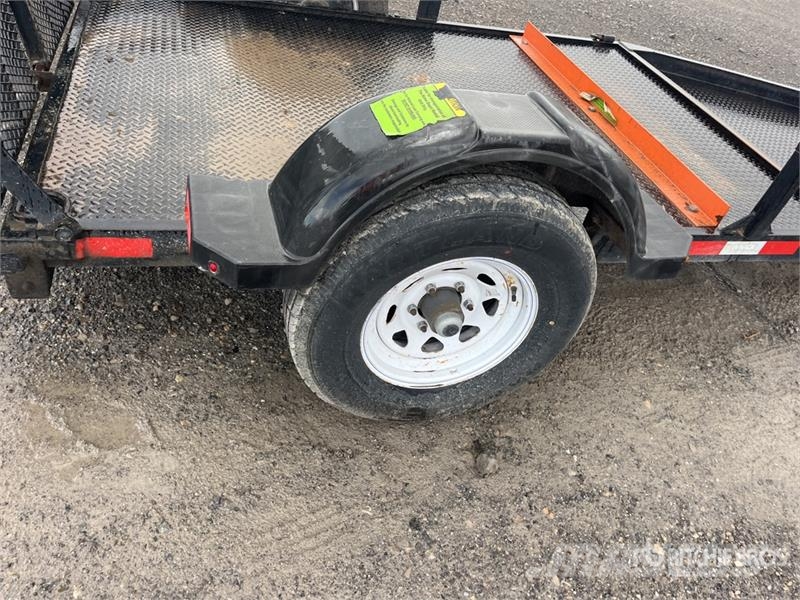 MMDI 58RVX10 8 ft S/A Equipment Trailer Autotransporter prikolice