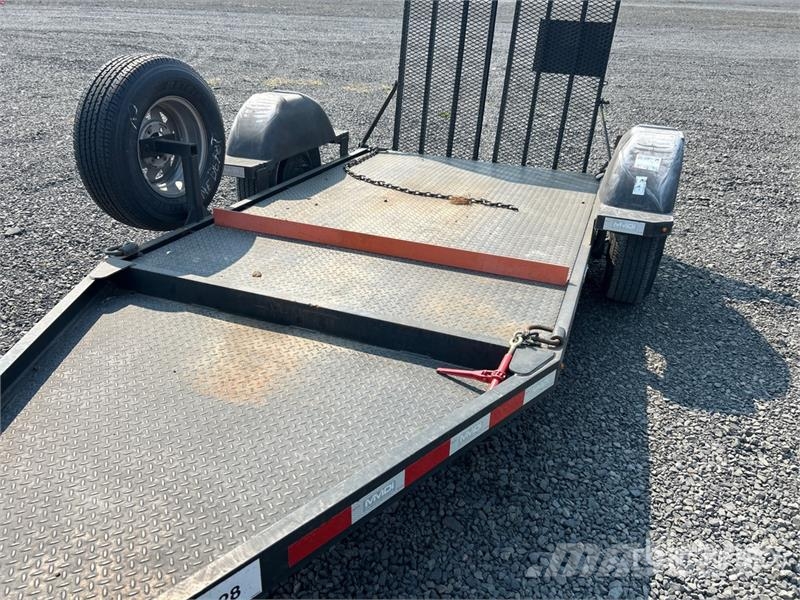 MMDI 58RVX10 8 ft S/A Equipment Trailer Járműszállító pótkocsik