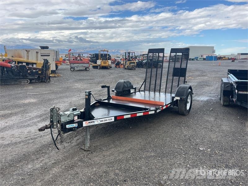 MMDI 58RVX10 8 ft S/A Equipment Trailer Autotransporter prikolice