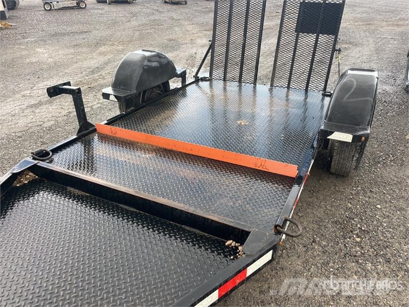 MMDI 58RVX10 8 ft S/A Equipment Trailer Autotransporter prikolice