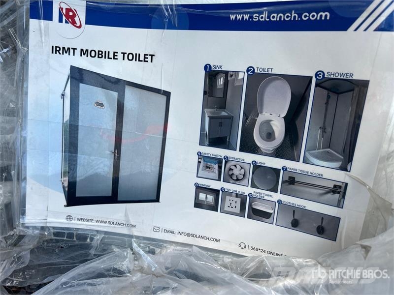 Mobile Toilet MT 6 ft 10 in x 6 ft 2 in Skid-Mount その他部品