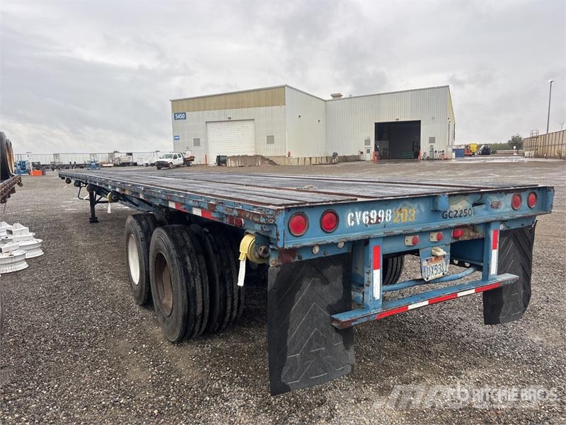 Monon 48 ft T/A Flatbed Trailer Anhænger med lad/Flatbed