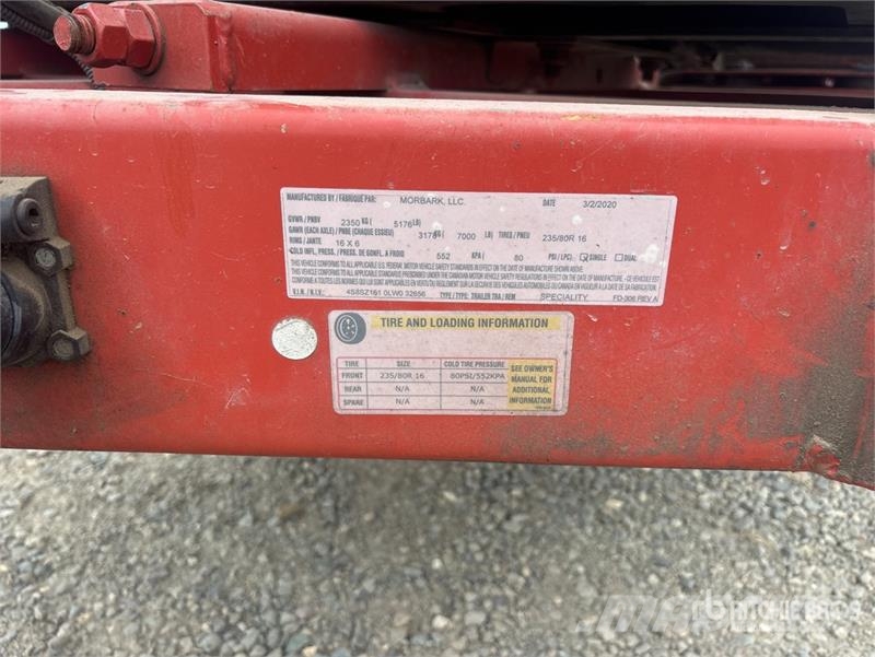 Morbark 1215 Tow-Behind Wood Chipper Estilhaçadoras florestais