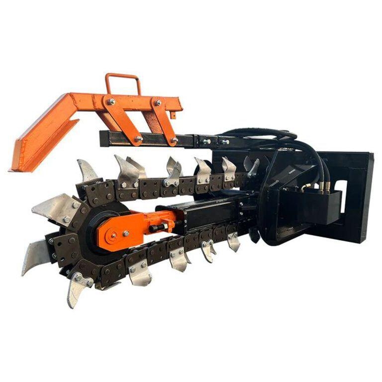 Mower King ECSSCT72 60 in Skid Steer Trencher (Unu Trenchers