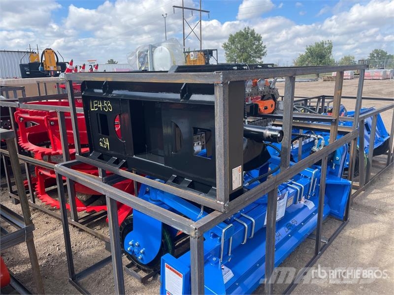  Mower King ECSSCT72 60 in Skid Steer Trencher (Unu ماكينات حفر خنادق