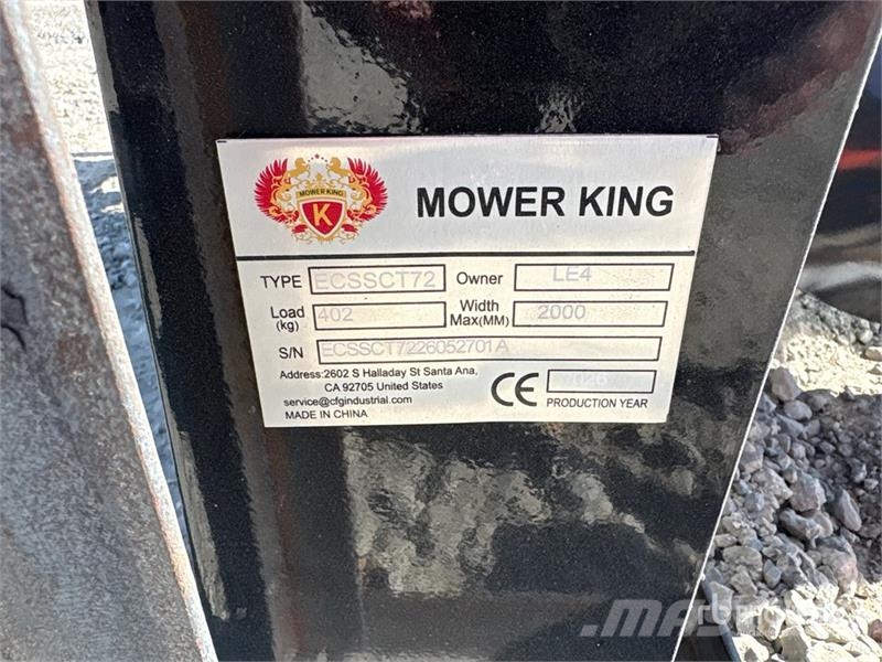  Mower King ECSSCT72 Skid Steer Trencher Rovokopači freze za kanale Trenčeri