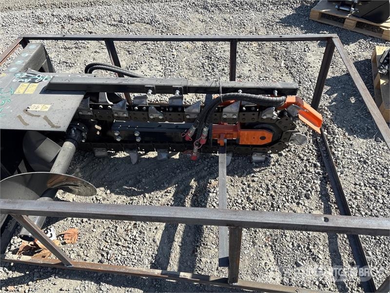  Mower King ECSSCT72 Skid Steer Trencher Rovokopači freze za kanale Trenčeri