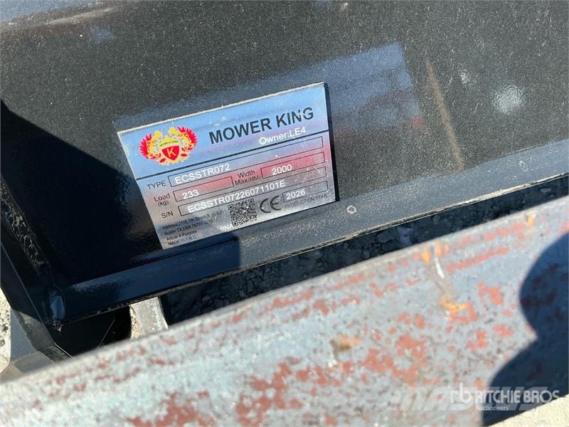 Mower King ECSSTR072 72 in Skid Steer Tiller (Unus Jyrsimet