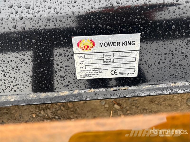  Mower King ECSSTR072 72 in Skid Steer Tiller (Unus Rotorkopeggen / rototillers