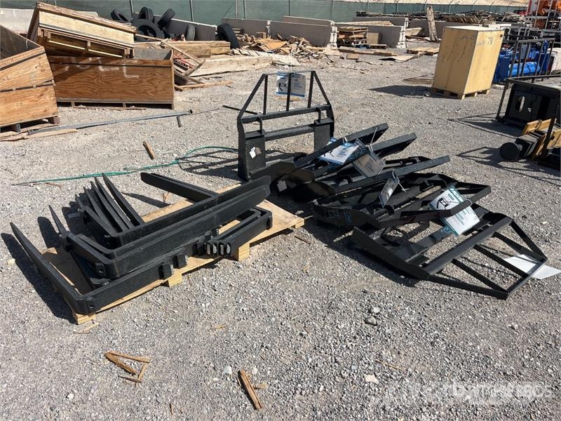 Mower King SA 48 in Qty of 6 Skid Steer Forks (Unu Garfos