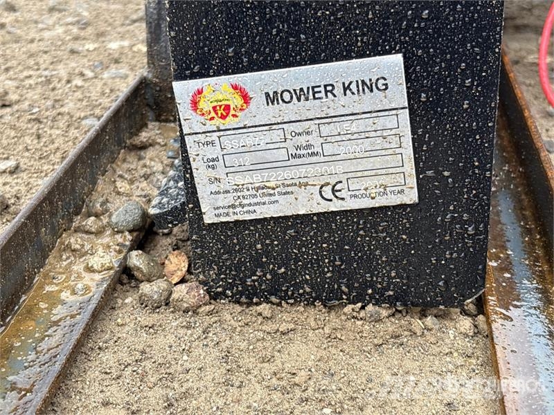 Mower King SSAB72 72 in Skid Steer Broom (Unused) Ψήκτρες