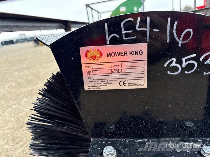 Mower King SSAB72 72 in Skid Steer Broom (Unused) Ψήκτρες