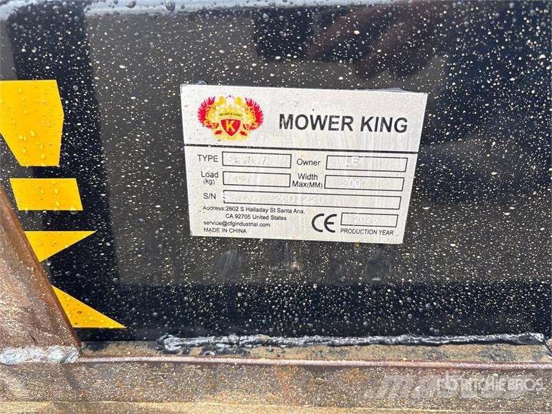 Mower King SSRC 72 in Skid Steer Brush Cutter (Unu Χορτοκοπτικά επιβίβασης και έλξης