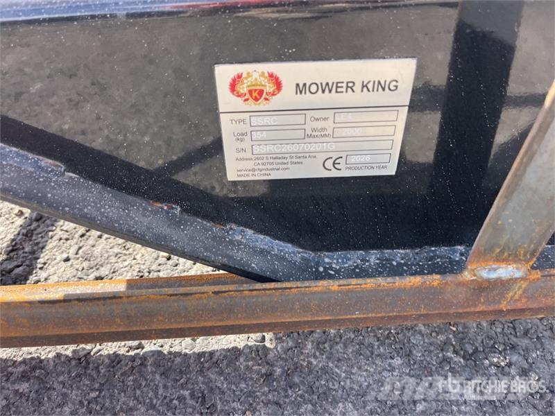 Mower King SSRC 72 in Skid Steer Brush Cutter (Unu Priključne in vlečne kosilnice