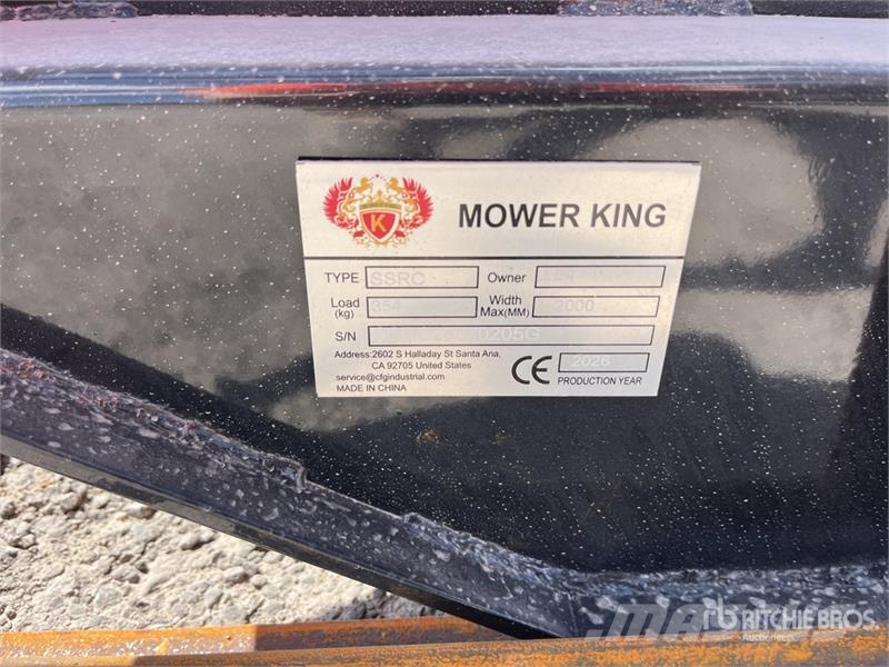 Mower King SSRC 72 in Skid Steer Brush Cutter (Unu Priključne in vlečne kosilnice