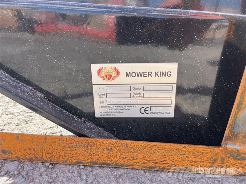 Mower King SSRC 72 in Skid Steer Brush Cutter (Unu Priključne in vlečne kosilnice