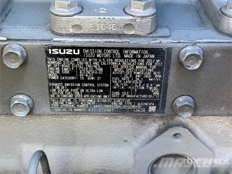 MQ DCA-25SSIU3 20 kW Mobile Generator Set Generadores diésel