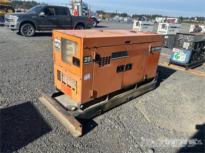 MQ Power 25 kVA Skid-Mounted Generator Set Generadores diésel