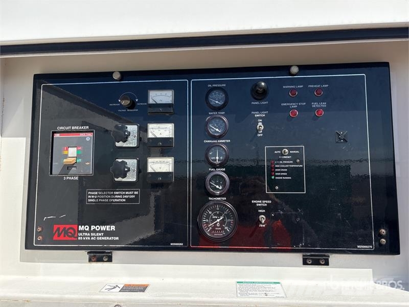 MQ Power 68 kW Generator Set Dizelski agregati