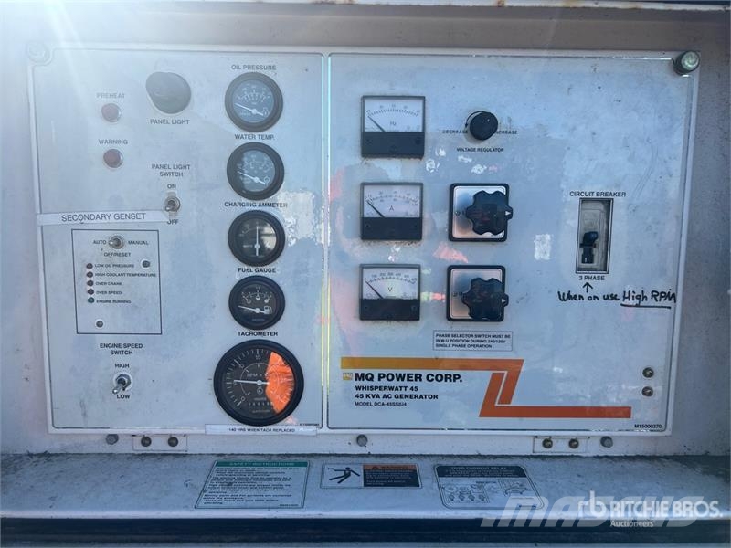 MQ Power DCA-45SSIU4 36 kW Mobile Generator Set Generadores diésel