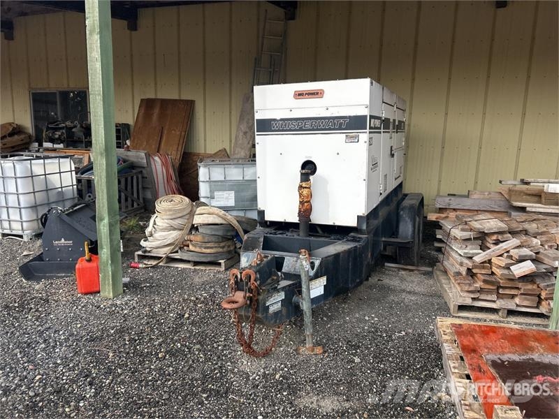 MQ Power DCA125SSIU 100 kW Mobile Generator Set Dízel áramfejlesztők