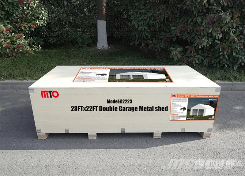  MTO A2223 Double Garage Metal Storage Building (Un Čelični okviri za građevine