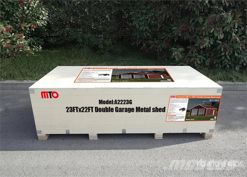 MTO A2223G Double Garage Metal Storage Building (U Čelični okviri za građevine