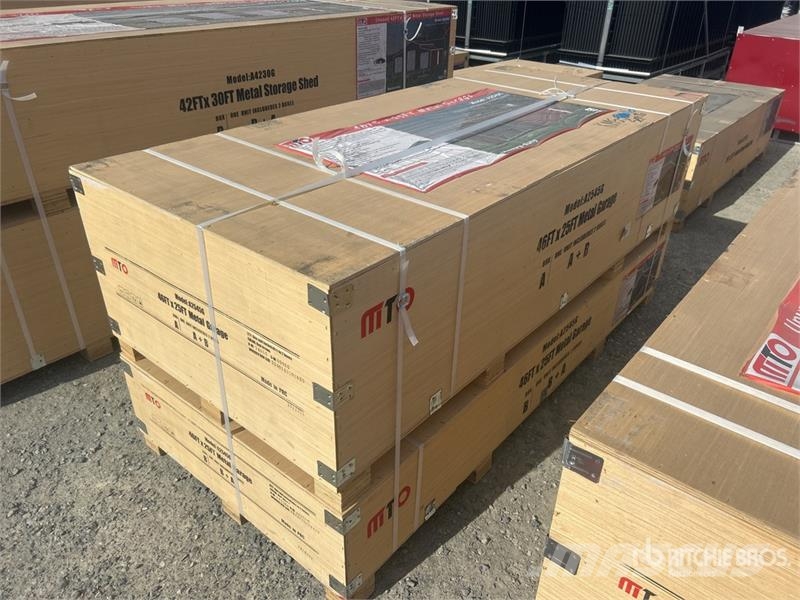 MTO A2545G 25 ft x 46 ft Metal Garage Storage Buil Čelični okviri za građevine