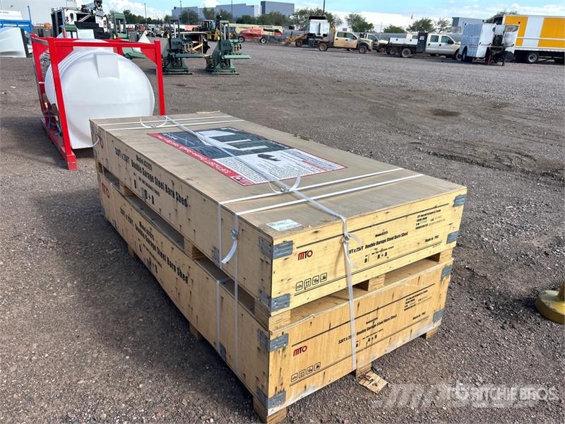 MTO A3325 Double Garage Metal Shed (Unused) Стальные каркасные здания