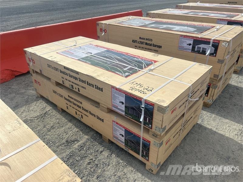 MTO A3325G Double Garage Metal Storage Building (U Čelični okviri za građevine