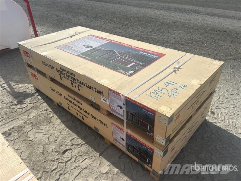 MTO A3325G Double Garage Metal Storage Building (U Čelični okviri za građevine