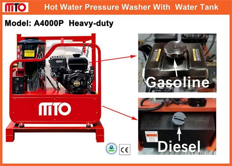  MTO A4000P Pressure Washer (Unused) Lavadoras de baja presión