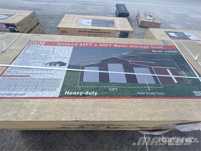 MTO A4230G 42 ft x 30 ft Metal Shed (Unused) Jeklene gradbene konstrukcije