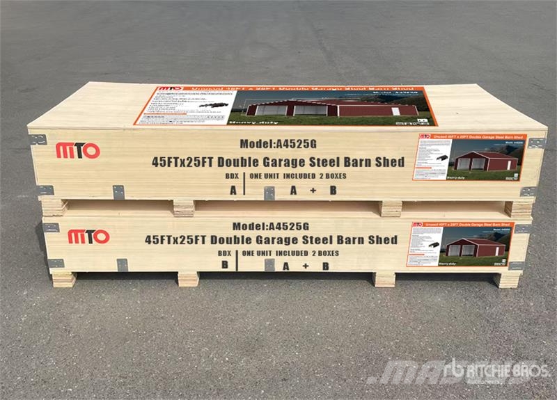 MTO A4525G 25 ft x 45 ft Double Garage Metal Stora Čelični okviri za građevine