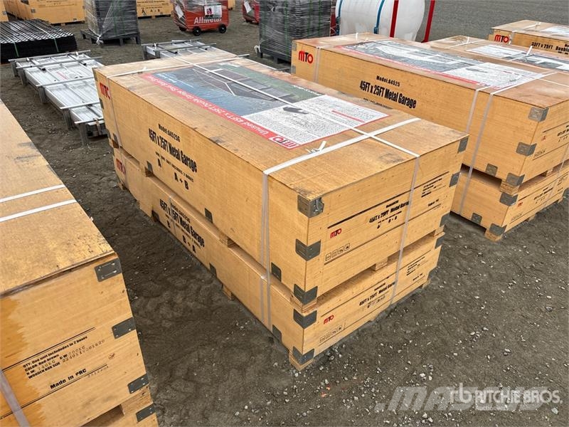 MTO A4525G Double Garage Steel Barn Shed (Unused) Čelični okviri za građevine
