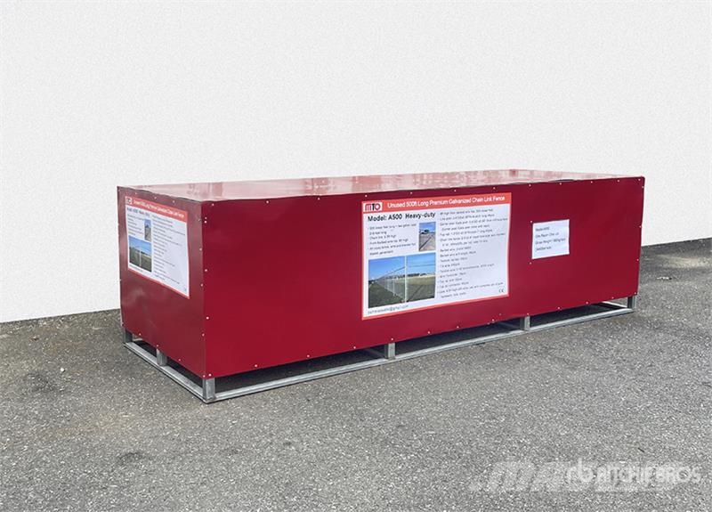 MTO A500 500 ft x 6 ft Chain Link Site Fence (Unus Zäune und Zubehör