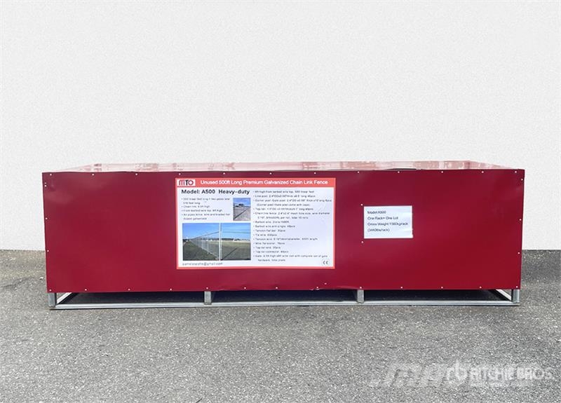 MTO A500 500 ft x 6 ft Chain Link Site Fence (Unus Zäune und Zubehör
