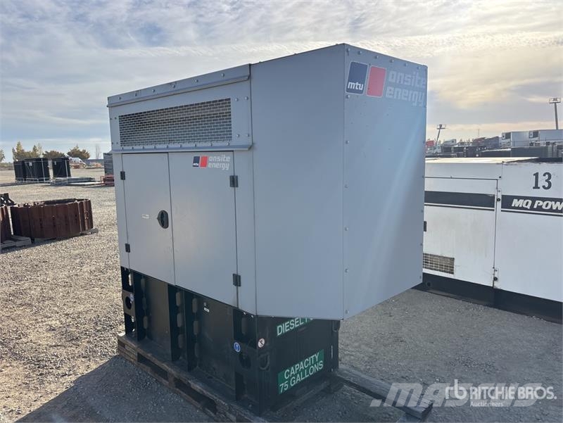MTU ONSITE ENERGY DG04RZ055V1M00001 20 kW Skid-Mounted Dizelski agregati