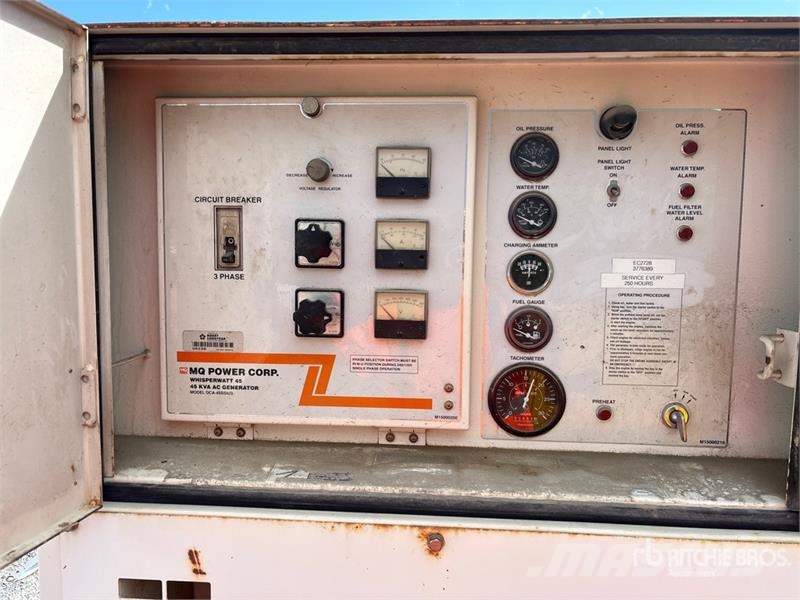 MultiQuip 45 kVA Mobile Generator Set (Inoperable) Dízel áramfejlesztők