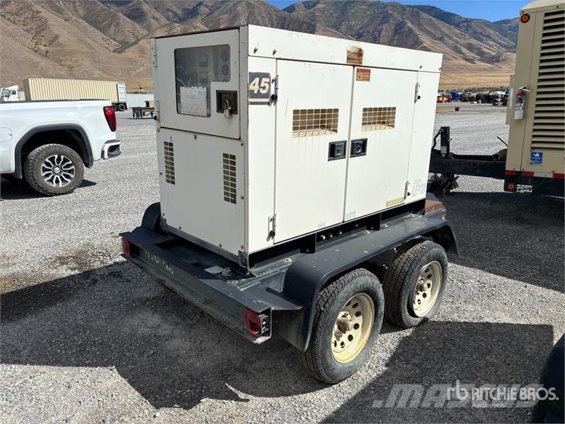 MultiQuip 45 kVA Mobile Generator Set (Inoperable) Dízel áramfejlesztők