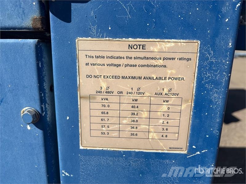 MultiQuip 70 kW Mobile Generator Set Generatoare Diesel
