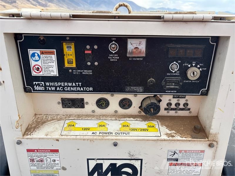 MultiQuip DA-7000SSA3 7 kW Mobile Generator Set Generatori diesel