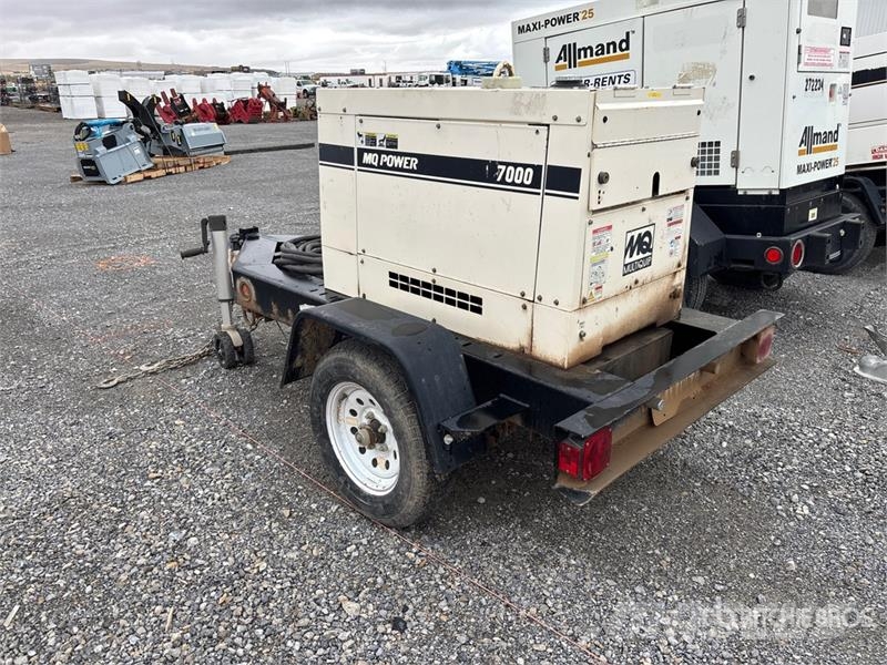MultiQuip DA-7000SSA3 7 kW Mobile Generator Set Generatori diesel