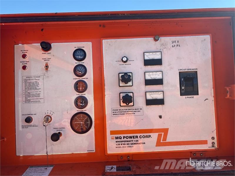 MultiQuip DCA-125SSJU Générateurs diesel