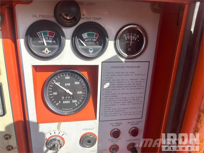 MultiQuip DCA-25SSA-1 25 kW Skid-Mounted Generator Set Diesel Generators