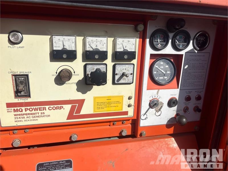 MultiQuip DCA-25SSA-1 25 kW Skid-Mounted Generator Set Diesel Generators
