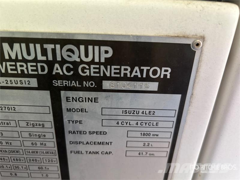 MultiQuip DCA-25USI2 Diesel Generators