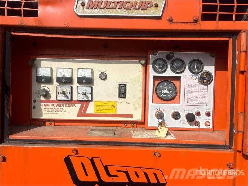 MultiQuip DCA-40ASSA-I 32 kW Mobile Generator Set (Inoperabl Generatori diesel
