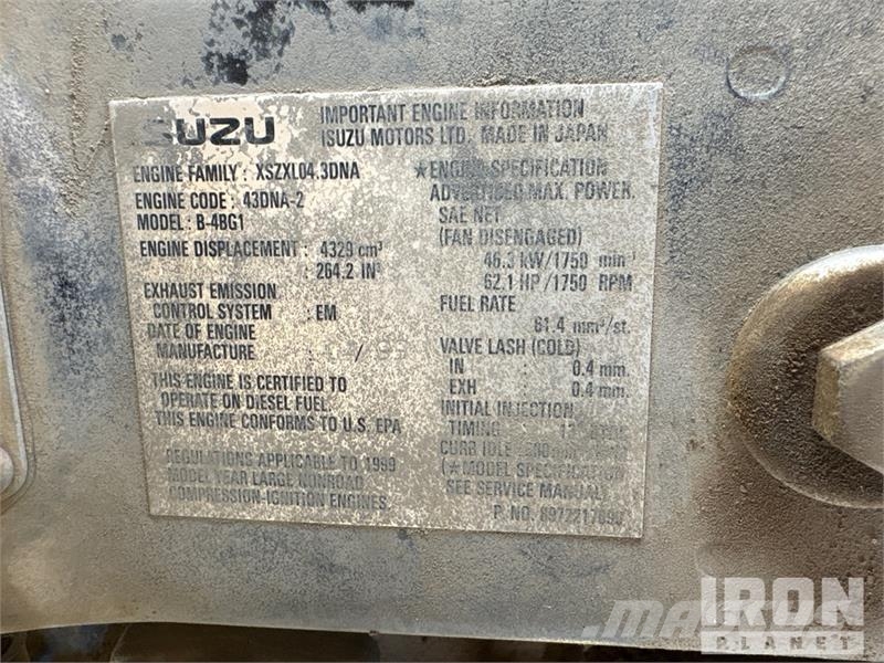 MultiQuip DCA-45SSIUII Diiselgeneraatorid