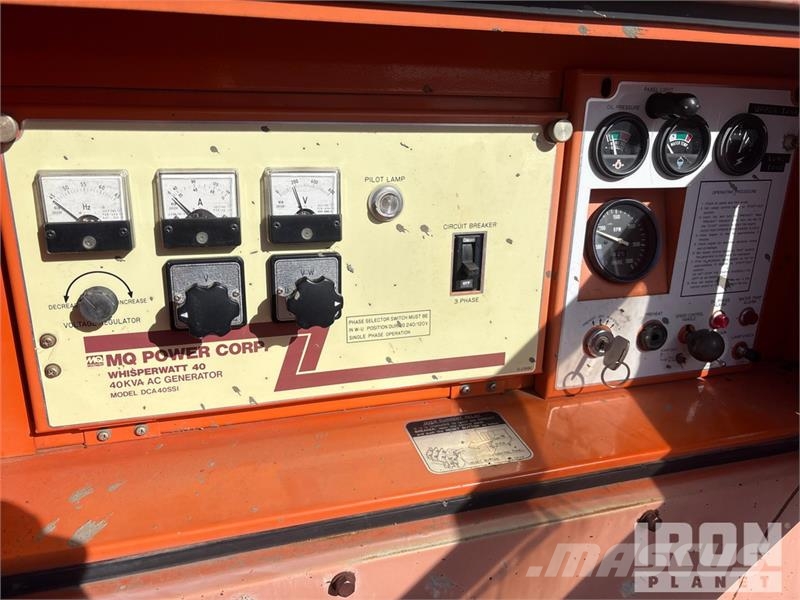 MultiQuip DCA40SSI 40 kW Mobile Generator Set Diesel Generators